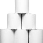Sierra Hygiene White 8" Roll Towel, Case of 1-Ply Hardwound Paper Towels, Commercial Use for Restaurants, Bathrooms, Businesses - Compatible with Universal Dispensers, 6 Rolls/Case, 800 Ft/Roll