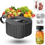Electric Mason Jar Vacuum Sealer Kit for Mason Jars, Bags, Containers, Upgred 3-in-1 Jar Vacuum Sealer Machine for Mason Jars with Wide and Regular Mouth Canning Jar