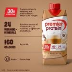 Premier Protein Shake, Café Latte, 30g Protein, No ded Sugar, 24 Vitamins & Minerals to Support Immune Health, 11 fl oz, 12 Pack (Packaging May Vary)