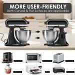 Large Capacity Cord Organizer for Appliances,4 Pack Upgred justable Kitchen Appliance Cord Holder Wraps Keeper Stick on Mixer,Coffee Maker,Pressure Cooker,Air Fryer,Kitchenaid and Other Appliances