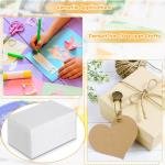 Cholemy 120 Pcs Foam Printing Plates 4 x 6 Inch White Foam Sheets 1/20 Inch Thick Board Paper Sheets for Card Making Crafting Printing DIY Project Stamp Classroom Scrap Booking