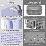 Tiawudi Portable Shower Cdy, Cdy Organizer with Handle, Plastic Shower Basket Hold Soap, Shampoo, Hair Supplies and Beauty Products, Cleaning Supplies Organizer for Home, Dorm, Shelf and Cabinet