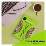 Wonderful Pistachios No Shells, Roasted & Salted Nuts, 6 Ounce Resealable Bag, Protein Snacks, Gluten Free, Healthy Snacks for ults