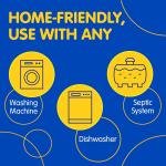 Plink Washer and Dishwasher Freshener and Cleaner, Prevents Residue, Removes Odors in Kitchen and Laundry Room Appliances, Septic-Friendly, Fresh Lemon Scent, 2 Packs of 4 Tablets