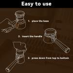 Portafilter Holder Compatible With Ninja Espresso Machine, Espresso Tamping Station for Ninja Luxe Cafe ES601 ES701