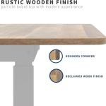 VIVO Universal 71 x 36 inch Table Top for Standard and Sit to Stand Height justable Home and Office Desk Frames, Reclaimed Wood Extra-Wide Desktop, DESK-TOP72-36P