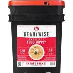 ReyWise Emergency Food Supply - 120 Servings Favorites Sample Bucket, Survival Food Kit, Freeze Dried Prepper Food & Dehydrated Meals for Camping Essentials & Backpacking, up to 25 Year Shelf Life