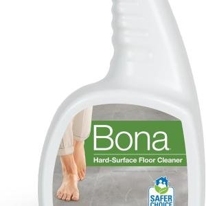 Bona Multi-Surface Floor Cleaner Spray - 32 fl oz - Unscented - Refillable - Residue-Free Floor Cleaning Solution for Stone, Tile, Laminate, and Vinyl Floors