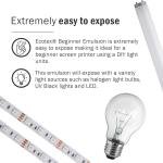 Ecotex® Beginner Screen Printing Emulsion (8 oz.) - Pre-Sensitized Rey to Use Photo Emulsion for Silk Screens and Fabric - for Plastisol Ink and Water Based Ink, Screen Printing Supplies