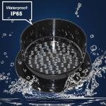 8-Inch LED Traffic Light - Industrial Dock Warning Signal, Automatic Color Change, 110V Stop Light for Enhanced Car & Pedestrian Safety, High Visibility Alert
