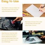Cholemy 120 Pcs Foam Printing Plates 4 x 6 Inch White Foam Sheets 1/20 Inch Thick Board Paper Sheets for Card Making Crafting Printing DIY Project Stamp Classroom Scrap Booking