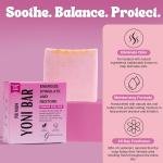 Premium Yoni – Natural Feminine Care Soap for pH Balance, Odor Control & Hydration | Organic Herbal Ingredients | Gentle Yet Effective for Daily Intimate Hygiene | Handme & Vegan (3oz)