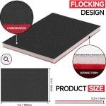 20 Pcs 3 x 4 Inch 180-3000 Grit Sanding Sponge Set, Ultra Fine Sanding Sponges Ps, Soft Foam Hand Sander Block Wet Dry Sandpaper for Model Drywall Metal Wood Furniture Polishing