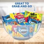 OREO, CHIPS AHOY!, Nutter Butter, SOUR PATCH KIDS & SWEDISH FISH Candy & Cookies Variety Pack, 40 Snack Packs