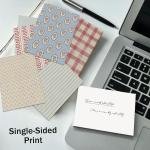 Scrapbook Paper,16 Sheets 4.1x5.8 Inch Vintage Stripe Style Scrapbook Supplies,Single-Sided Vivid Origami Decoupage Paper for DIY Crafts, Card Making, Art Journaling