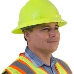 JORESTECH Safety Hard Hat Lime HDPE Full Brim Helmet with 4-Point justable Ratchet Suspension for Work, Home, and General Hewear Protection ANSI Z89.1-14 Compliant HHAT-02