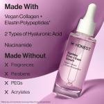 Honest Beauty Ageless Firm and Even Serum, Powered by Vegan Collagen Elastin Polypeptides, Firmer-Looking Skin, Fragrance Free, EWG Verified, Cruelty-Free, 1 fl oz