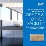 Scott Professional Universal Multifold Paper Towels, Bulk (01840), Absorbency Pockets, White, 9.2"x9.4" Towel, Compressed, Compact (250 Sheets/Pack, 16 Packs/Case, 4,000 Sheet Total)