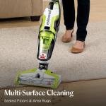 Bissell Crosswave Turbo Vacuum Mop All in One Wet and Dry Vac Combo Hard Floor & Area Rug Cleaner, 3888A