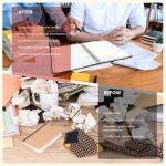 2026 Planner, Weekly and Monthly Calendar Planner, January - December 2026 Daily Agenda for Acecmic Planning, School Office Supplies, Painted Flowers