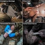 RHINO RESCUE Car Tactical IFAK Trauma Kit with C-A-T Tourniquet, First Aid Kits for Vehicles, Molle Pouch for Military, Combat, Car, Van, ATV
