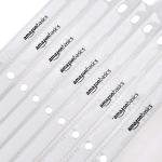 Basics Sheet Protectors for 3 Ring Binder, Heavyweight, Polypropylene, 8.5 x 11 Inch, 200-Pack, Clear