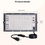 Caydo 50W LED Exposure Unit for Screen Printing, UV Screen Printing Light with Retractable and justable Stand for Screen Printing and Cyanotypes