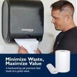 Maximus X0907 Recycled Paper Towels with Superior Absorbency, 10" Commercial Paper Towels Rolls Suitable for Office, Restaurant, and Healthcare Facilities, 6 Rolls Per Case