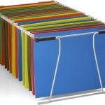 Officemate Universal Hanging File Frame, Letter and Legal Size, Rails 24 to 27, Steel, 1 Set (91966)