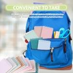 Ddaowanx Small Notebooks,3x5 Pocket Spiral Noteps With Lined Pages - The Perfect Little Mini Notebook to Stay Organized and Boost Productivity at Work or School (8, Cute Colors)