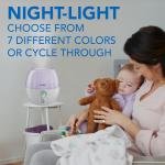 Vicks 3-in-1 SleepyTime Humidifier, No. 1 Brand Recommended by Pediatricians*. Cool Mist Humidifier with Night-Light, and Essential Oil Diffuser for Baby and Kids rooms. Visible Cool Mist, White.
