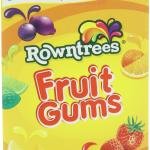 Rowntrees Fruit Gums 120g (Pack of 6)