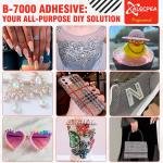 B-7000 Craft Glue for Jewelry Making - 3ml/0.1oz (15 Pack) - Multi-Function B-7000 Super hesive Glues Liquid Fusion Glue for Rhinestones Crafts, Clothes Shoes, Fabric, Jewelry Making, Cell Phones