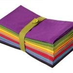 COTTON CRAFT Multicolor Cloth Napkins - Set of 12 Pure Cotton Everyday Lunch Dinner Napkin - Spring Summer Fall Holiday Birthday Party Gift - Soft Washable Absorbent Reusable Napkin - 17 x17