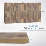 VIVO Universal 60 x 30 inch Table Top for Standard and Sit to Stand Height justable Home and Office Desk Frames, Reclaimed Wood Desktop, DESK-TOP60-30P
