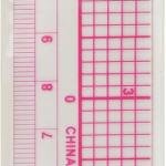 Westcott Transparent 10ths Graph Ruler, Dual Scales, Zero-Centering, Back-to-School, School Supplies, Classroom Supplies, 6-Inch