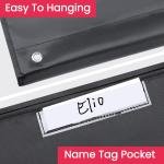Godery School Pocket Chart, 30 Signatory Pocket, Heavy Duty Hanging File Folders Pocket Chart Cascing Organizer & 5 Hangers Hooks, Perfect for Classroom, School, Office or Home Use