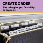 Post-it Tabs, 1 in Solid, Aqua, Yellow, Pink, Red, Green, Orange, 6/Color, 36/Dispenser (686-ALOPRYT)