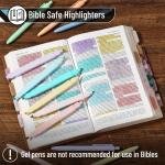 Mr. Pen- Dual Tip Aesthetic Highlighters and Gel Pens, 12 Pack, Pastel Colors Bible Highlighters No Bleed
