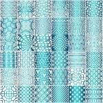 36 Pieces Geometric Stencils Painting Templates Mandala Art Drawing Stencil Templates for Scrapbooking Cookie Tile Furniture Wall Floor Decor Drawing Tracing DIY Art Supplies (7.87 x 7.87 Inches)