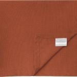 PurpleEssences Rust Set of 12 Cloth Dinner Napkins 100% Cotton 18x18 Inch - Soft Durable Washable - Ideal for Farmhouse Party Fall Thanksgiving - Perfect Everyday Use Table Linen - Rust