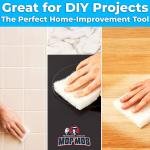 Non-Scratch, Super Long-Lasting Scrubbing P 5 pk, 10x4.5in. Best Reusable Multipurpose Scouring Sponge for Home Surfaces. Perfect Pro Gre Multi-Surface Scrubber Ps for Light-Duty Indoor Cleaning