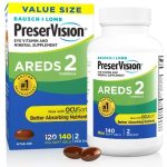 PreserVision AREDS 2 Eye Vitamin & Mineral with OCUSorb, Contains Lutein & Zeaxanthin, 140 Softgels