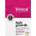 Viviscal Hair Growth Supplements for Women, Thicker Fuller Hair Support for Thinning Hair and Hair Loss, with Biotin and Marine Collagen, Drug-Free, 180 Tablets, 90-Day Supply