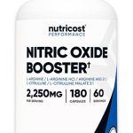 Nutricost Nitric Oxide Booster 2250mg, 180 Capsules - 750mg Per Casule, 60 Servings - Gluten Free and Non-GMO