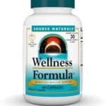 Source Naturals Wellness Formula Bio-Aligned Vitamins & Herbal Defense for Immune System Support - Dietary Supplement & Immunity Booster - 60 Capsules