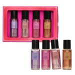 Victoria's Secret Fragrance Mist Collection 4 Piece Mini Mist Gift Set, Assorted Scents, Gift Set for Women
