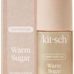 Kitsch Hair Perfume for Women - Warm Sugar | Clean, Deodorizing & Patented Odor-Eliminating Technology Hair Spray & Body Mist - Freshen Hair, Body & Pillows - Pink Grapefruit & Vanilla Scent - 50mL