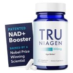 TRU NIAGEN Patented NAD Supplement for Brain Function, Anti Aging & Cell Regeneration, 300mg Niagen, 30 Servings | Supports Cellular Energy, Muscle | Nicotinamide Riboside (NR) Take 1 Daily | 1 Bottle