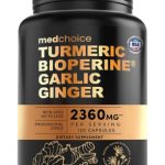 4-in-1 Turmeric Joint Support Supplements with Garlic and BioPerine - 2360 mg High Potency Herbal Blend for Mobility, Everyday Flexibility, Digestive Comfort, and Active Aging Support (120ct)